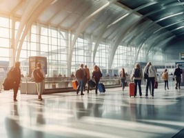 Passeggeri bloccati in aeroporto per sciopero