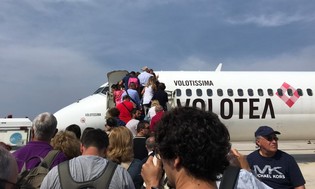 Volo Volotea in Ritardo