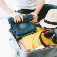 Preparare la valigia per viaggiare