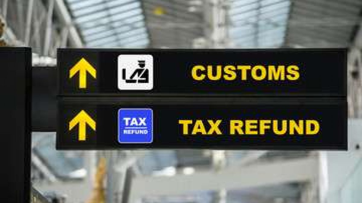 Refund of airport taxes